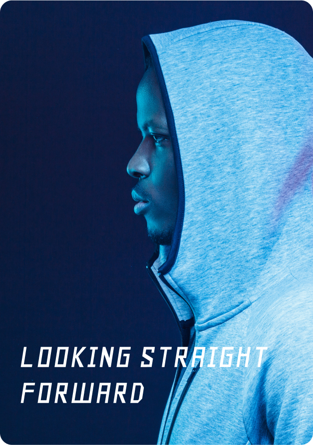 LOOKING STRAIGHT FORWARD