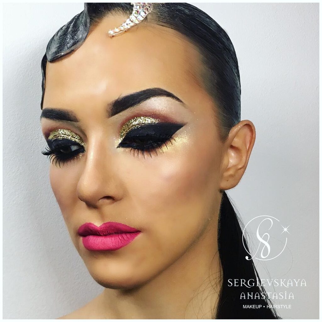 dancesport makeup